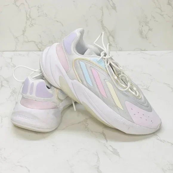adidas Shoes Adidas Ozelia Mens Size 55 White Pink Athletic